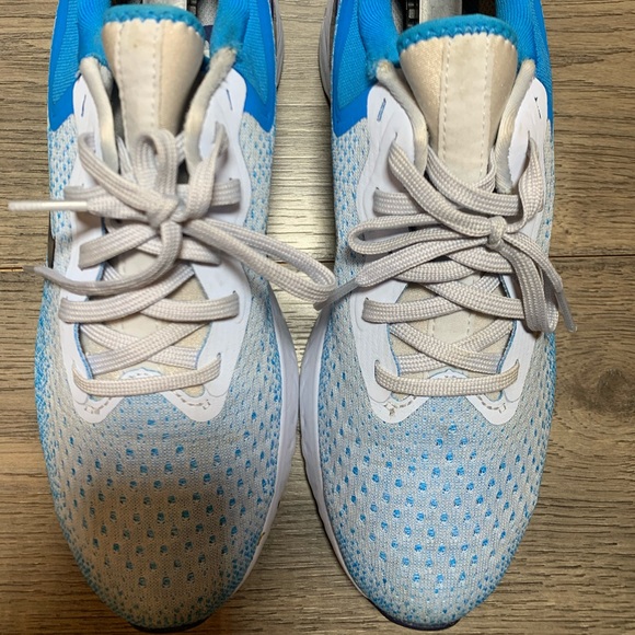 Nike Odyssey React ‘Football Grey/Blue Void’ Sz 9 - Picture 8 of 11